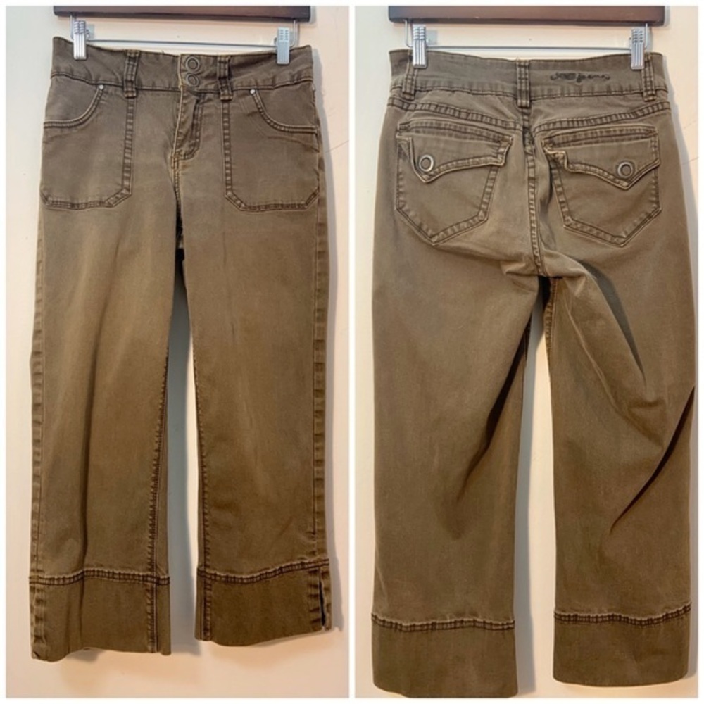 Jag Jeans Stretch Brown Capri Jeans Pants Size 4